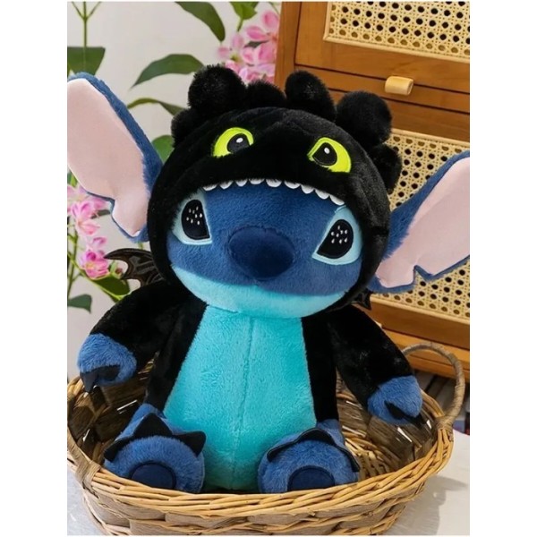 Фото - Мягкая игрушка STITCH Стич в костюме Беззубика 35 см (6928270764504)